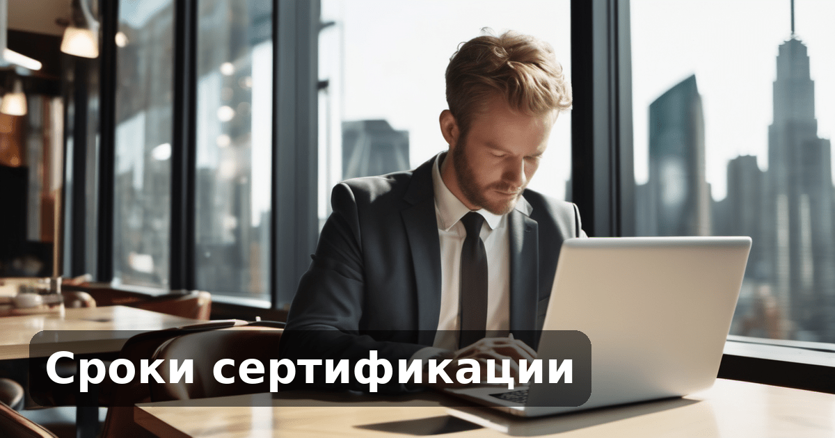 Сроки сертификации
