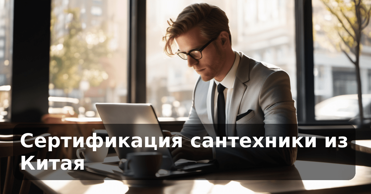 Сертификация сантехники из Китая
