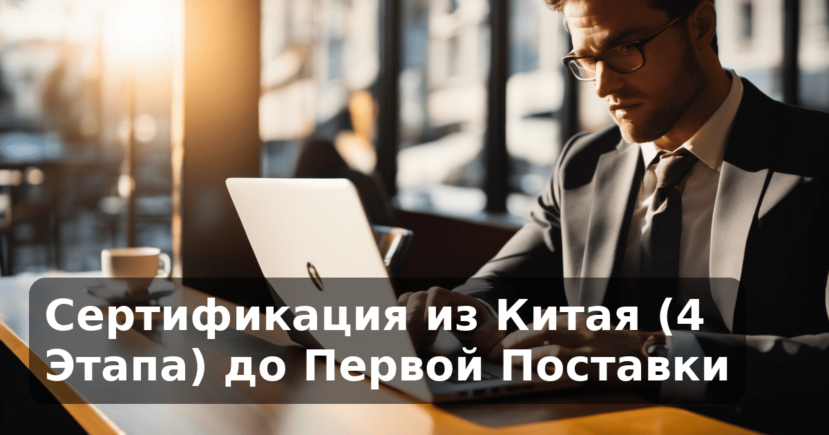 Сертификация из Китая (4 Этапа) до Первой Поставки